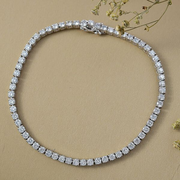 LUXURIANT SI-GH Labor Diamant 18,5cm Armband - 4 ct. image number 1