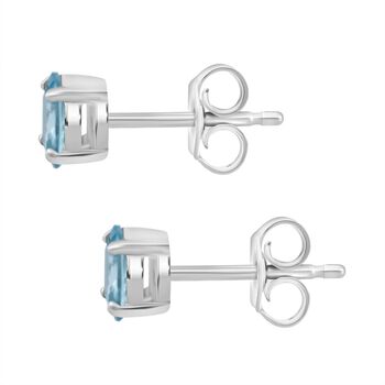 D'Joy blaue Zirkon Ohrringe - 1,56 ct.