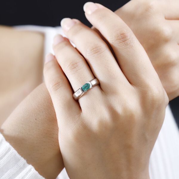 Kagem sambischer Smaragd-Ring - 0,47 ct. image number 2