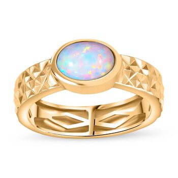 AA Nat&uuml;rlicher, &auml;thiopischer Welo Opal Ring - 0,87 ct.