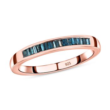 Blauer Diamant-Ring - 0,25 ct.