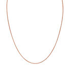 Italienische Schlangenkette, ca. 60 cm, 925 Silber ros&eacute;vergoldet 4,33 g