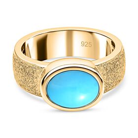 Amerikanischer natürlicher Sleeping Beauty Türkis-Ring - 1,44 ct.
