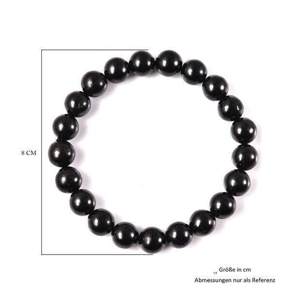Shungit flexibel Armband ca. 18-19 cm lange 137.50 ct image number 4
