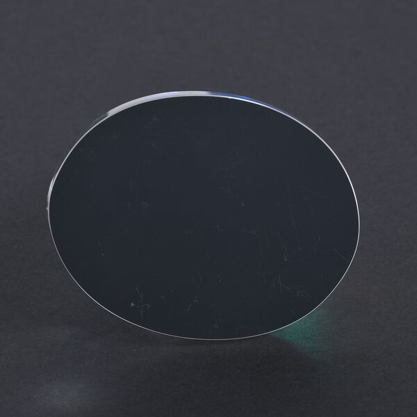 Dekorative Kristallglas-Schwanfigur auf quadratischem St&auml;nder, Gr&ouml;&szlig;e 11.5x11.5x8cm, Transparent image number 4