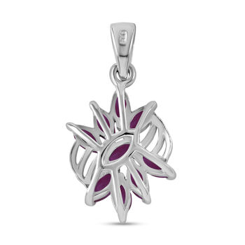 Afrikanischer Rubin-Anh&auml;nger - 0,90 ct.