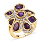 Lusaka Amethyst und Zirkon-Ring - 5,46 ct. image number 5