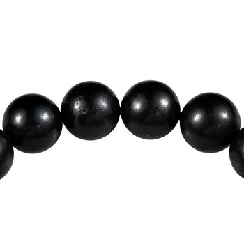 Shungit Armband, 19 cm,  ca. 165.00 ct