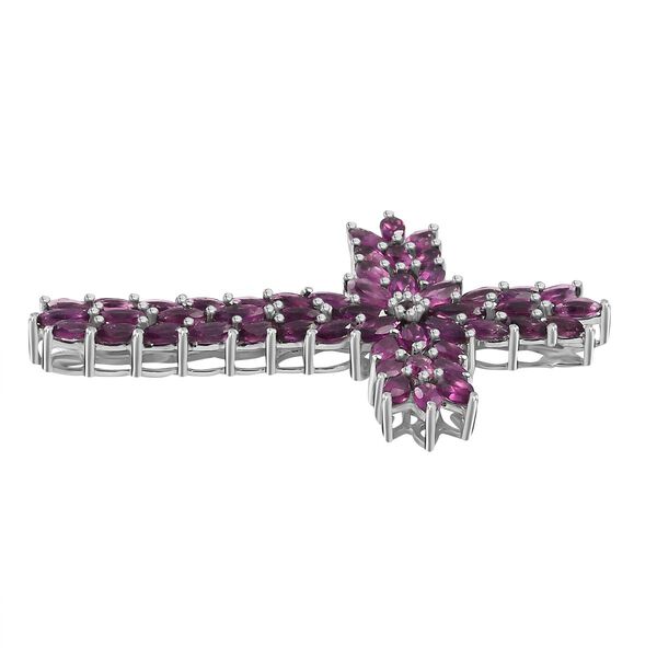 Rhodolith Granat Anhänger - 9,88 ct. image number 4