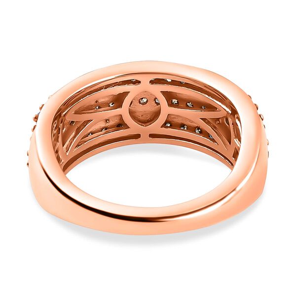 Natürlicher Champagner-Diamant-Ring - 1 ct. image number 6