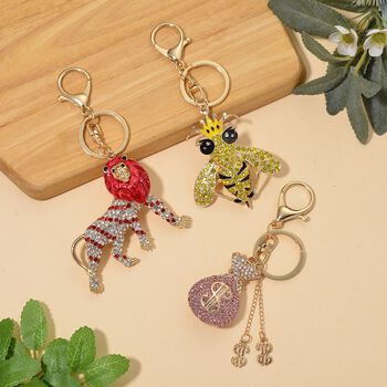 Schwarze Kristall Schmuckset Legierung emailliert, Legierung Std Gelb