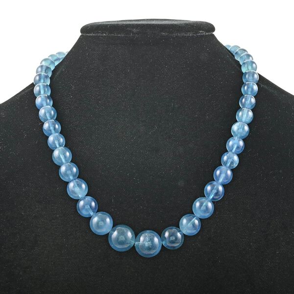 LUXORO zertifiziert und gepr&uuml;ft AAA Santamaria Aquamarin Halskette, 45 cm - 320 ct. image number 2