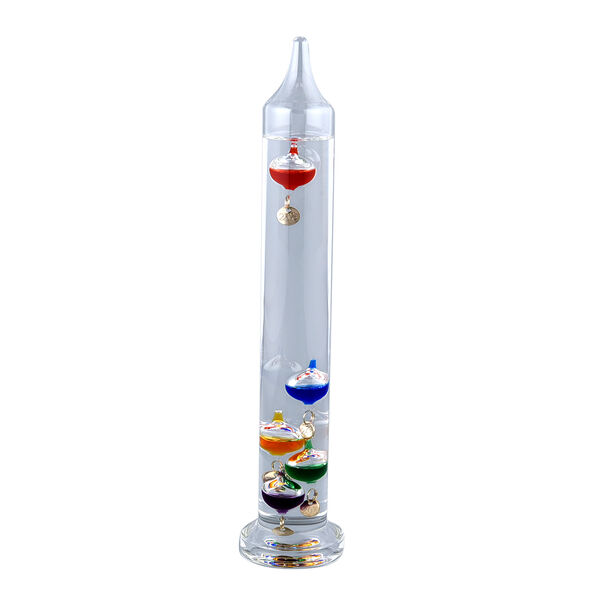 Galileo Thermometer mit schwimmenden Kugeln image number 0