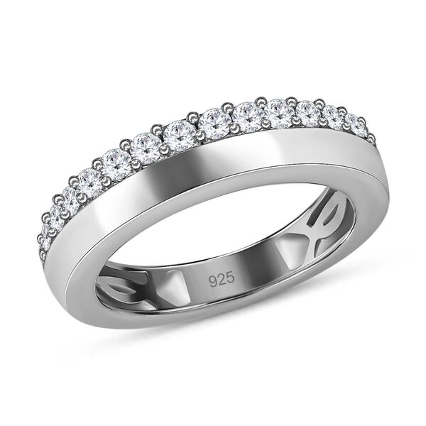 Moissanit Half Eternity Ring - 0,15 ct. image number 3