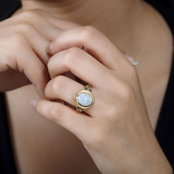 AA Nat&uuml;rlicher, &auml;thiopischer Welo Opal Ring, ca. 2,46 ct