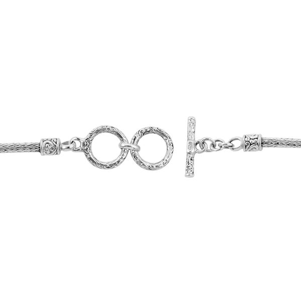 Royal Bali Kollektion - Tulang Naga Armband, ca. 19 cm, 925 Silber ca. 12,18g image number 4