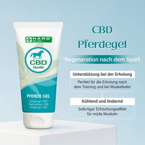 CBD - Pferdegel, 100ml image number 1