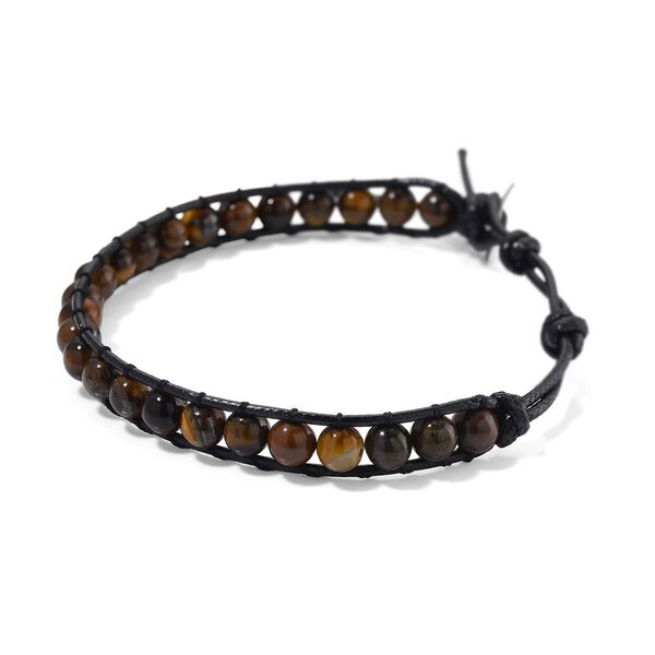 Flexibles gelbes Tigerauge Armband - 35 ct. image number 3