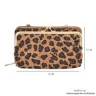 Crossbody Tasche aus Naturkork mit RFID-Schutz, Leoparden-Muster image number 7