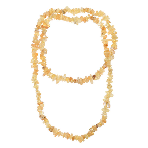 Citrin 76cm Halskette - 329 ct. image number 3