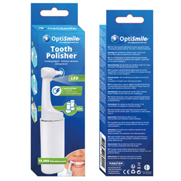 Vibrations-Zahnpolierer mit 12 Silikon-Aufs&auml;tzen und Pr&auml;zisionslicht image number 1