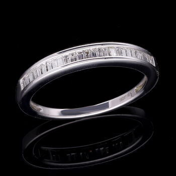 I1 G-H SGL zertifizierter Diamant-Bandring  - 0,50 ct.