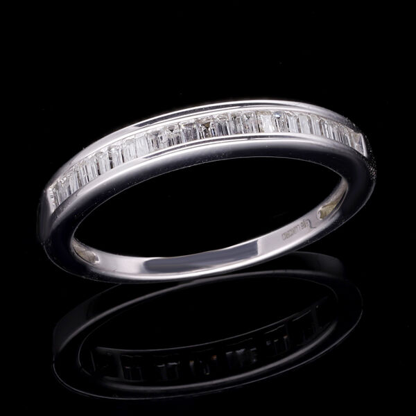 I1 G-H SGL zertifizierter Diamant-Bandring  - 0,50 ct. image number 2