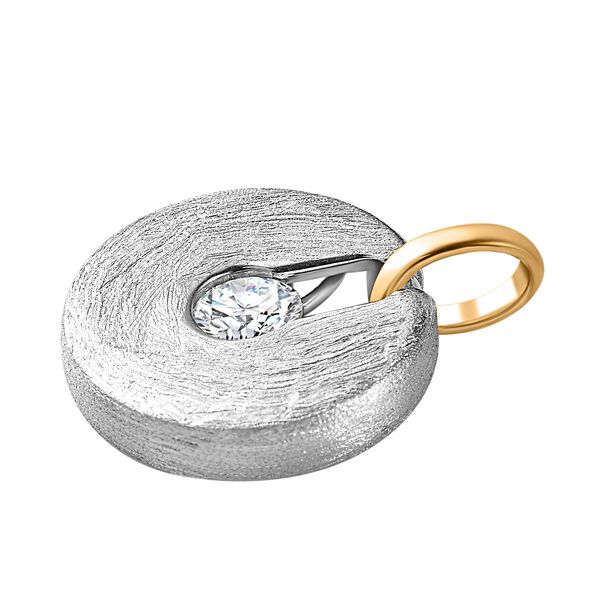Moissanit Anh&auml;nger - 0,44 ct. image number 4