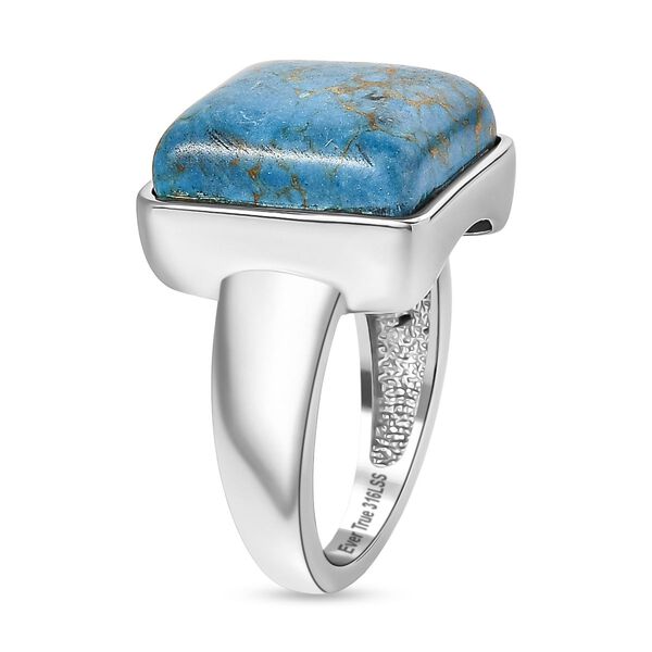 EverTrue blauer T&uuml;rkis Ring - 11,93 ct. image number 4