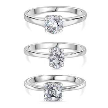 D&rsquo;Joy Moissanit Ringe - 2,65 ct.