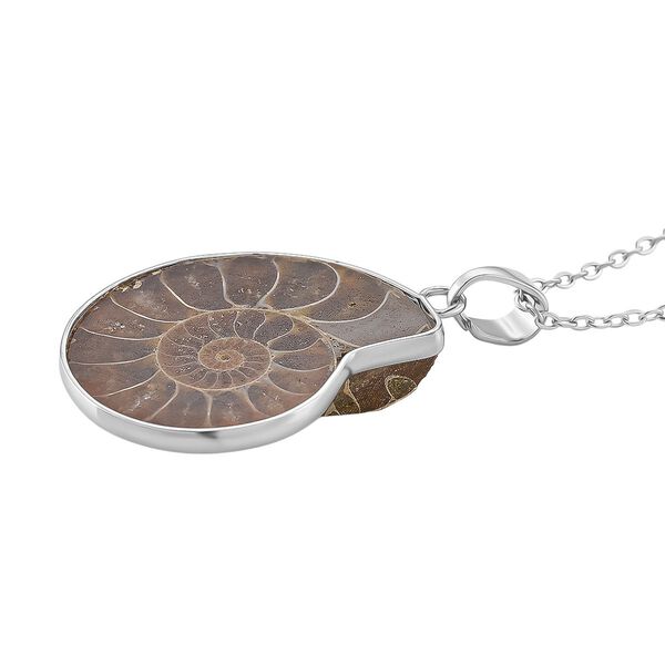 Ammonit Schmuckset ca. 50 cm Nickelfreies Messing ca. image number 4