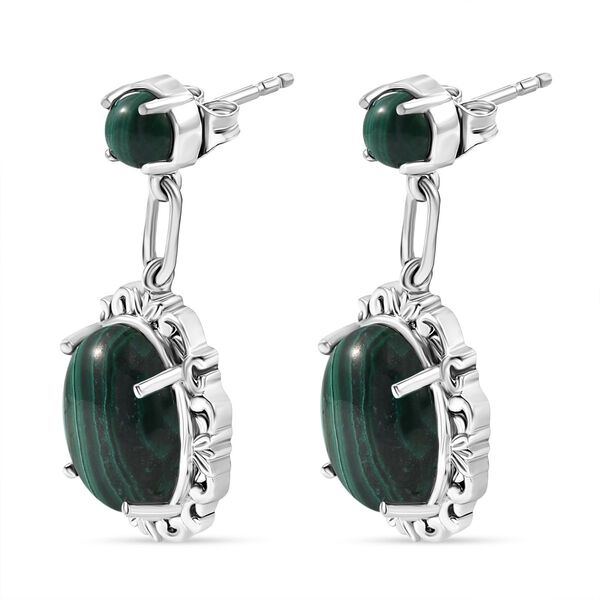 Malachit Ohrringe - 18,61 ct. image number 3