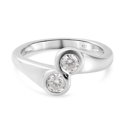 Moissanit Ring - 0,46 ct. image number 0