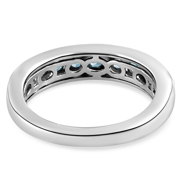 Espirito Santo Aquamarin-Ring, 925 Silber platiniert  ca. 0,70 ct image number 6