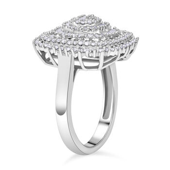 Cluster Diamant Ring - 1 ct.