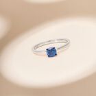 Blauer Diamant-Ring - 0,50 ct. image number 1