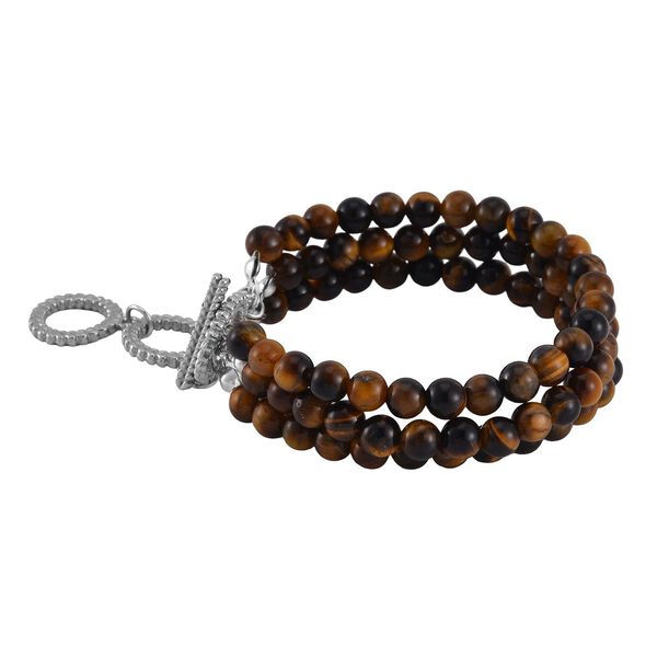 Tigerauge Armband, 18cm - 30 ct. image number 3