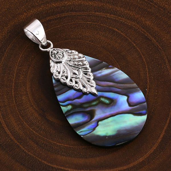 Royal Bali Kollektion - Abalone Muschel Anh&auml;nger image number 1