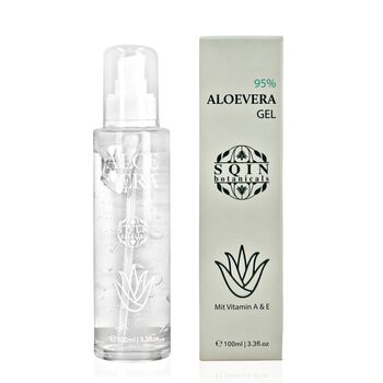 SQIN BOTANICALS Aloe-Vera-Gel mit Vitamin A und E, 100ml
