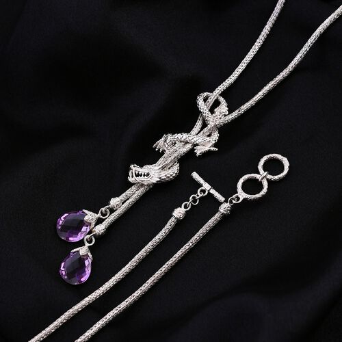 Royal Bali Kollektion- Lusaka Amethyst Halskette - 12,04 ct. image number 1