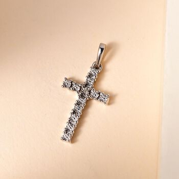 Diamant Kreuz Anh&auml;nger