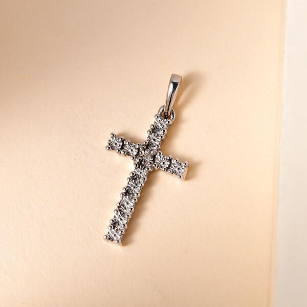 Diamant Kreuz Anh&auml;nger image number 3