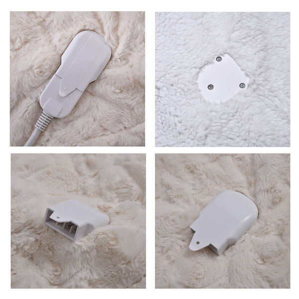 Elektronische Heizdecke, Wei&szlig; image number 3