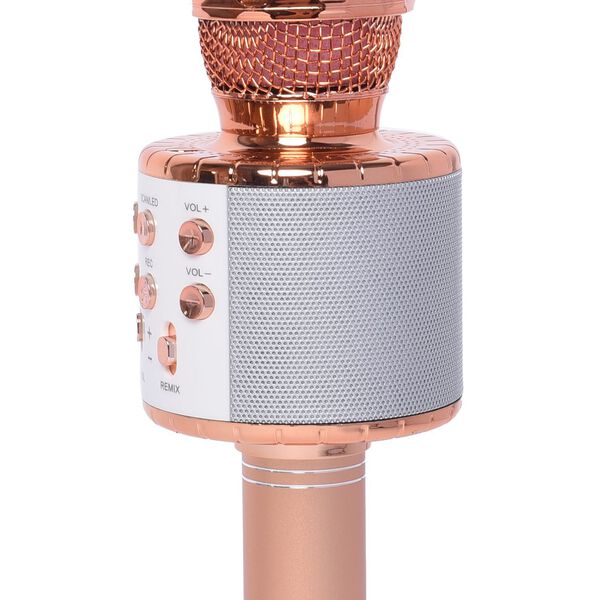 Multifunktions Karaoke Mikrofon, rosegold image number 2