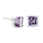 Rosa Amethyst Ohrstecker 925 Silber ca. 2,03 ct image number 3