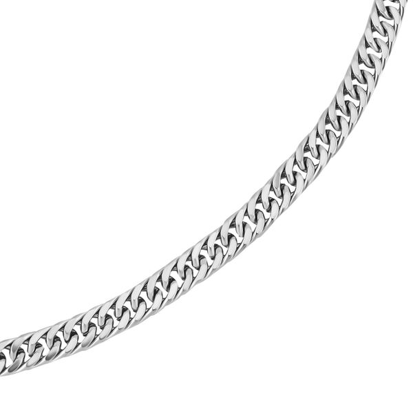 Doppel-Panzerkette, ca. 50 cm, ca. 26,00g, silberfarben image number 3