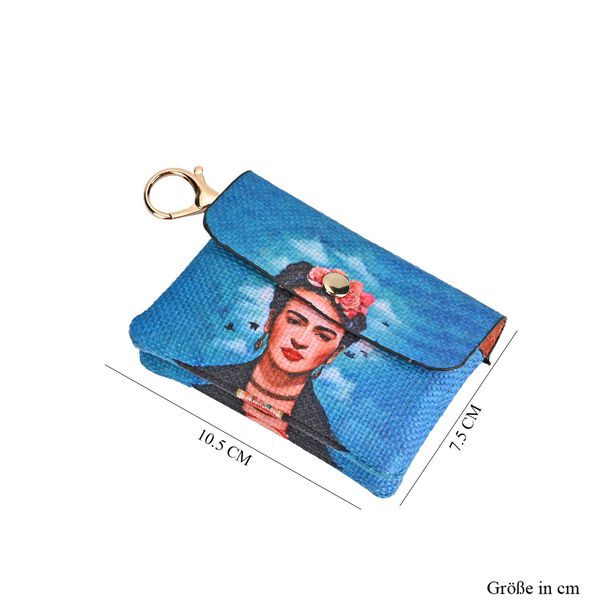 2er Set Shopper und Geldb&ouml;rse - Frida Kahlo Selbstportrait image number 7