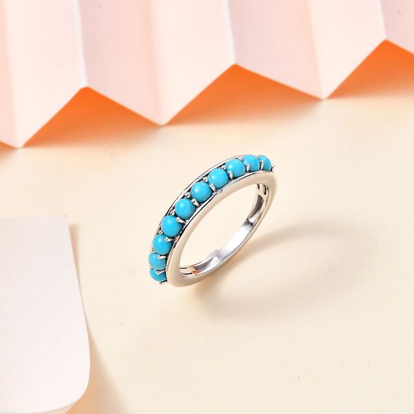 Sleeping Beauty Türkis Ring - 0,77 ct. image number 2