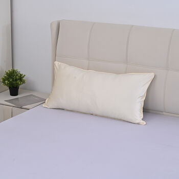 1pc Cooling pillowcase with piping with MOP button with cover
fabric:85% nylon+15%spandex