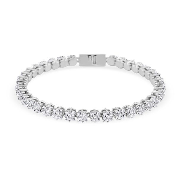 D'Joy Moissanit Armband ca. 20 cm 925 Silber rhodiniert ca. 10,57 ct. image number 0